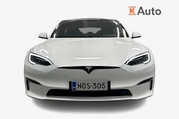 valkoinen Tesla Model S 2023 kuva 4.
