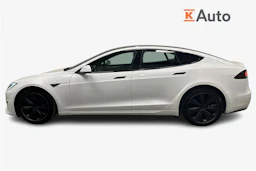 valkoinen Tesla Model S 2023 kuva 5.