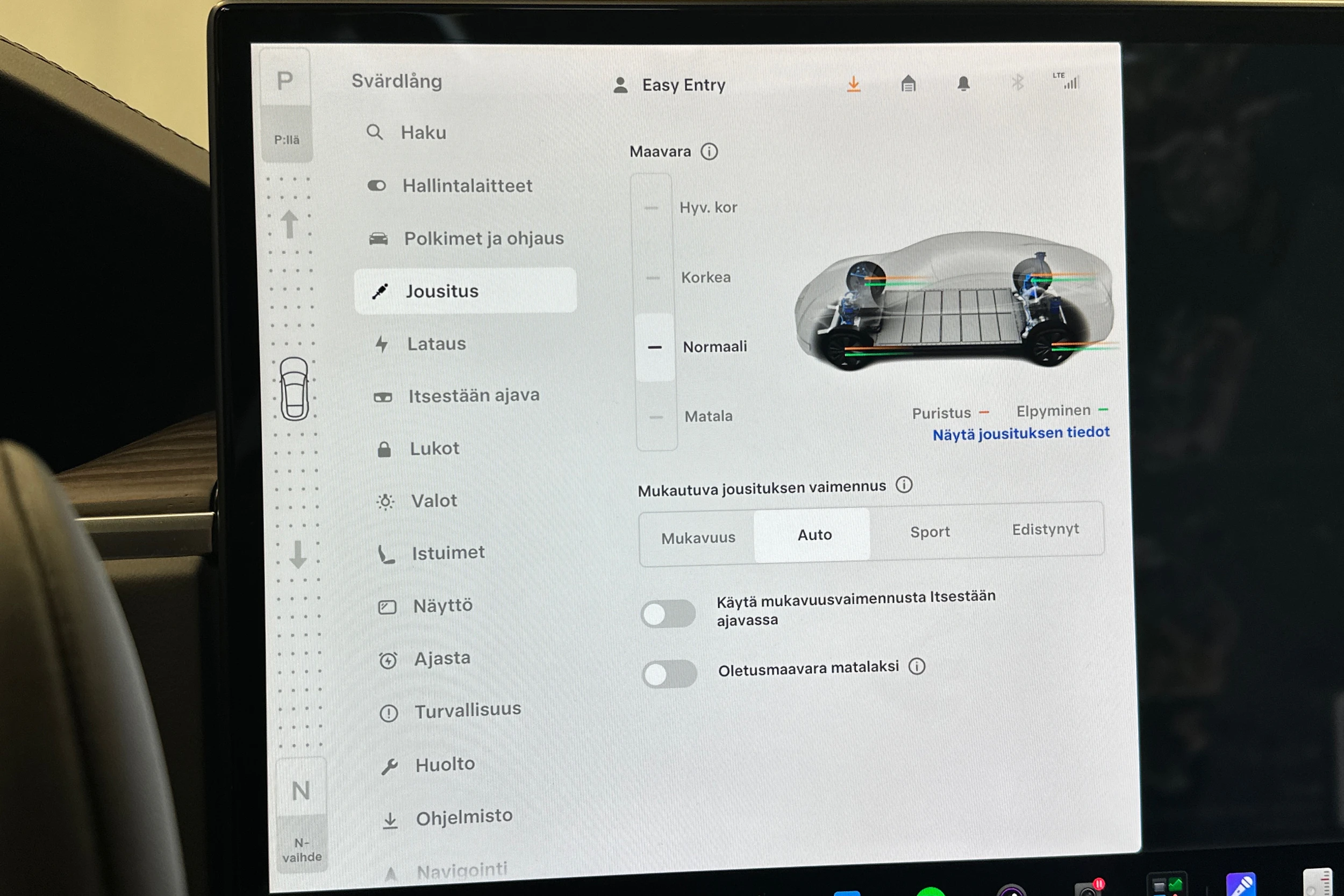 valkoinen Tesla Model S 2023 kuva 23.