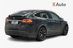 musta Tesla Model X 2017 kuva 2.