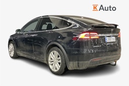 musta Tesla Model X 2017 kuva 2.