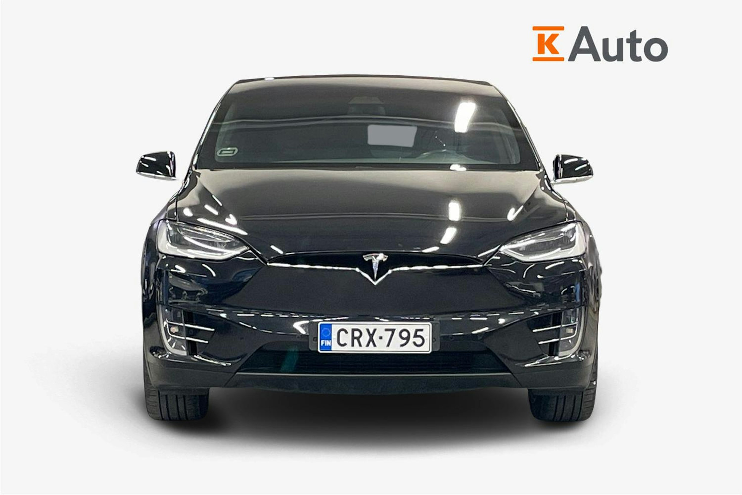 musta Tesla Model X 2017 kuva 5.