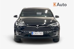 musta Tesla Model X 2017 kuva 5.
