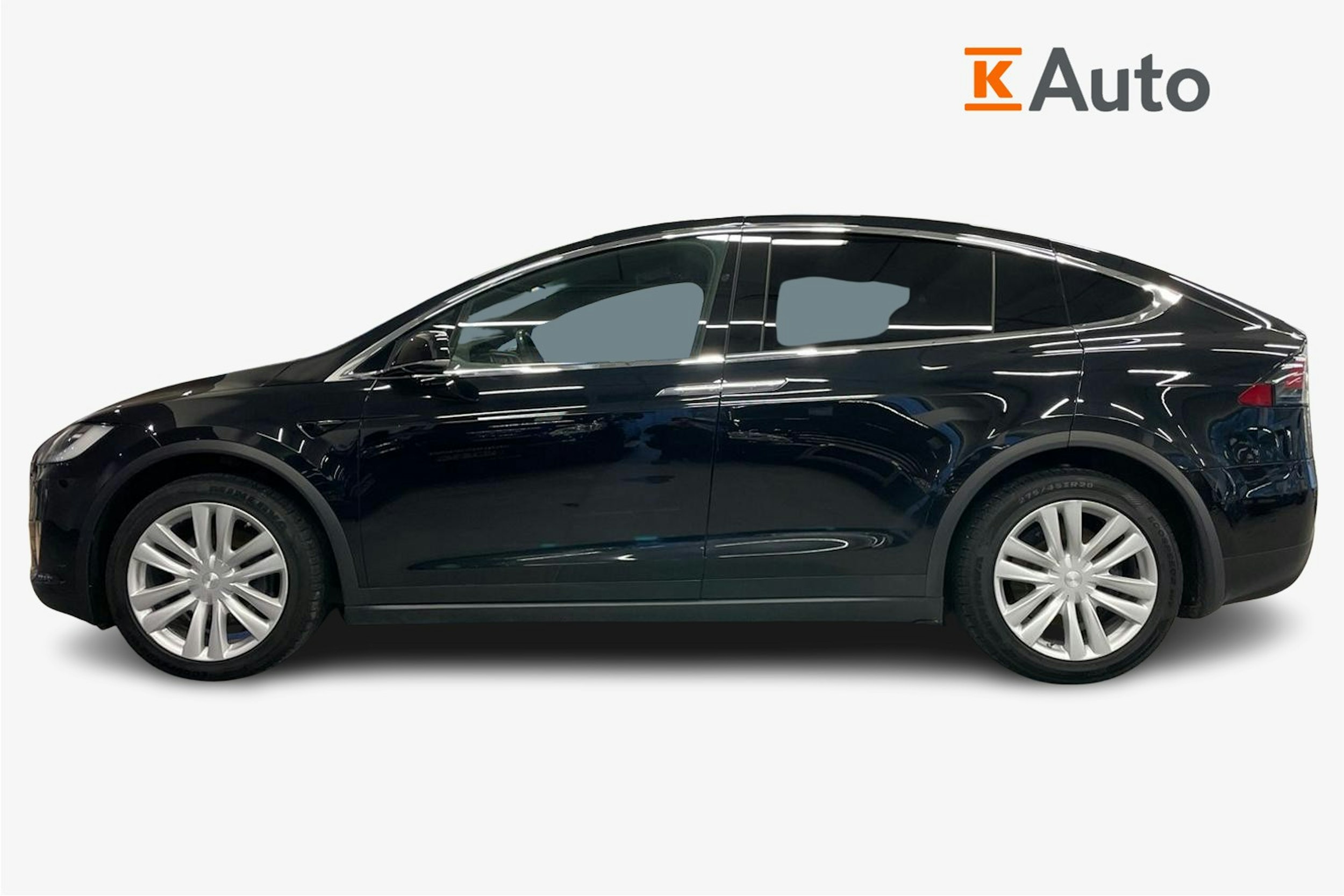 musta Tesla Model X 2017 kuva 6.
