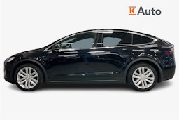 musta Tesla Model X 2017 kuva 6.