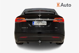 musta Tesla Model X 2018 kuva 3.