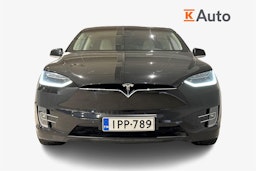 musta Tesla Model X 2018 kuva 5.