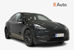 musta Tesla Model Y 2021 kuva 1.