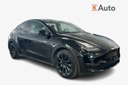 musta Tesla Model Y 2022 kuva 1.