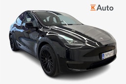 musta Tesla Model Y 2022 kuva 1.