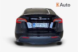 musta Tesla Model Y 2022 kuva 3.