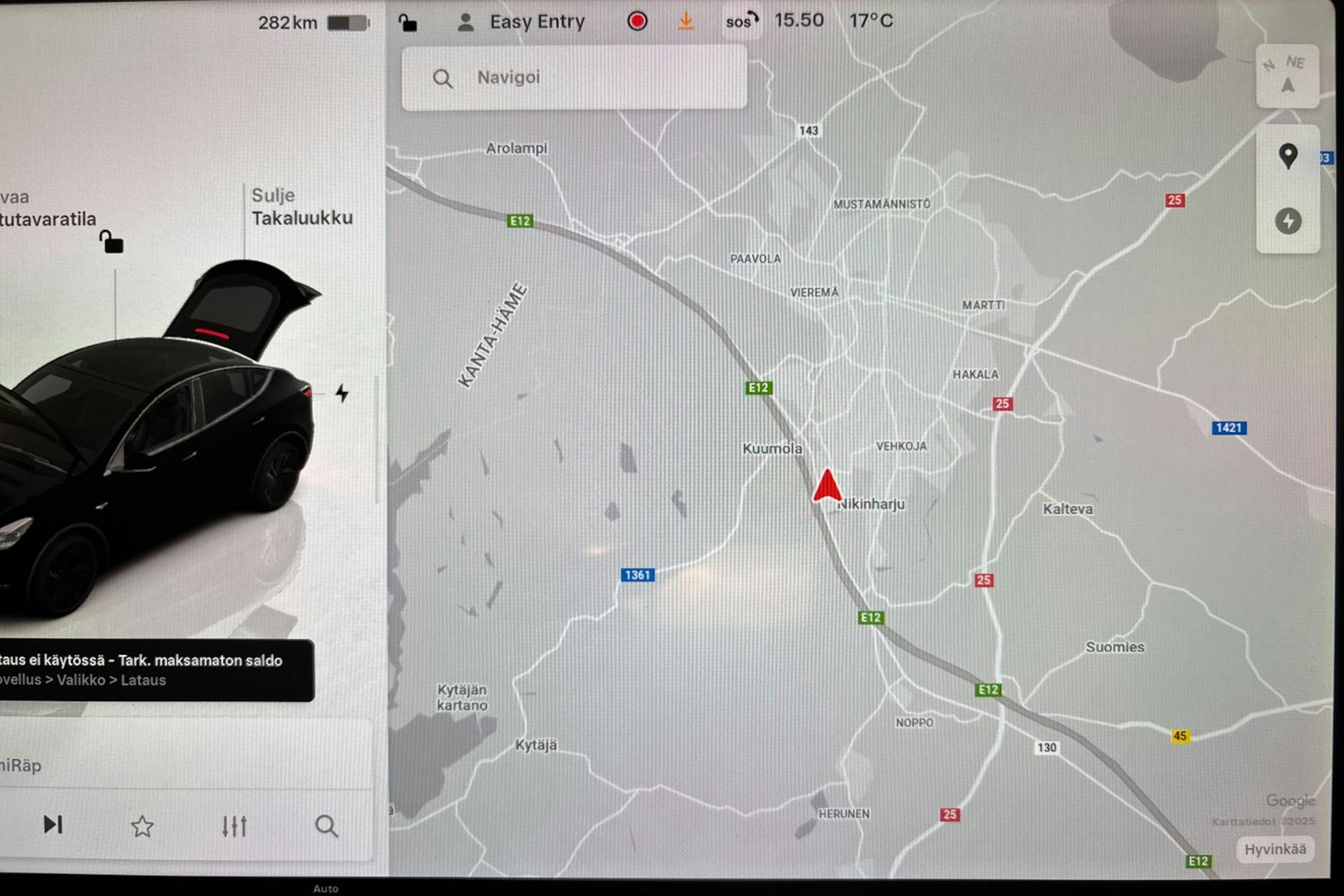 musta Tesla Model Y 2022 kuva 20.