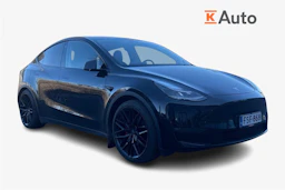musta Tesla Model Y 2022 kuva 1.