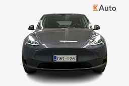 harmaa Tesla Model Y 2022 kuva 5.