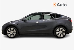 harmaa Tesla Model Y 2022 kuva 6.