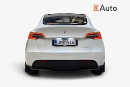 valkoinen Tesla Model Y 2022 kuva 3.
