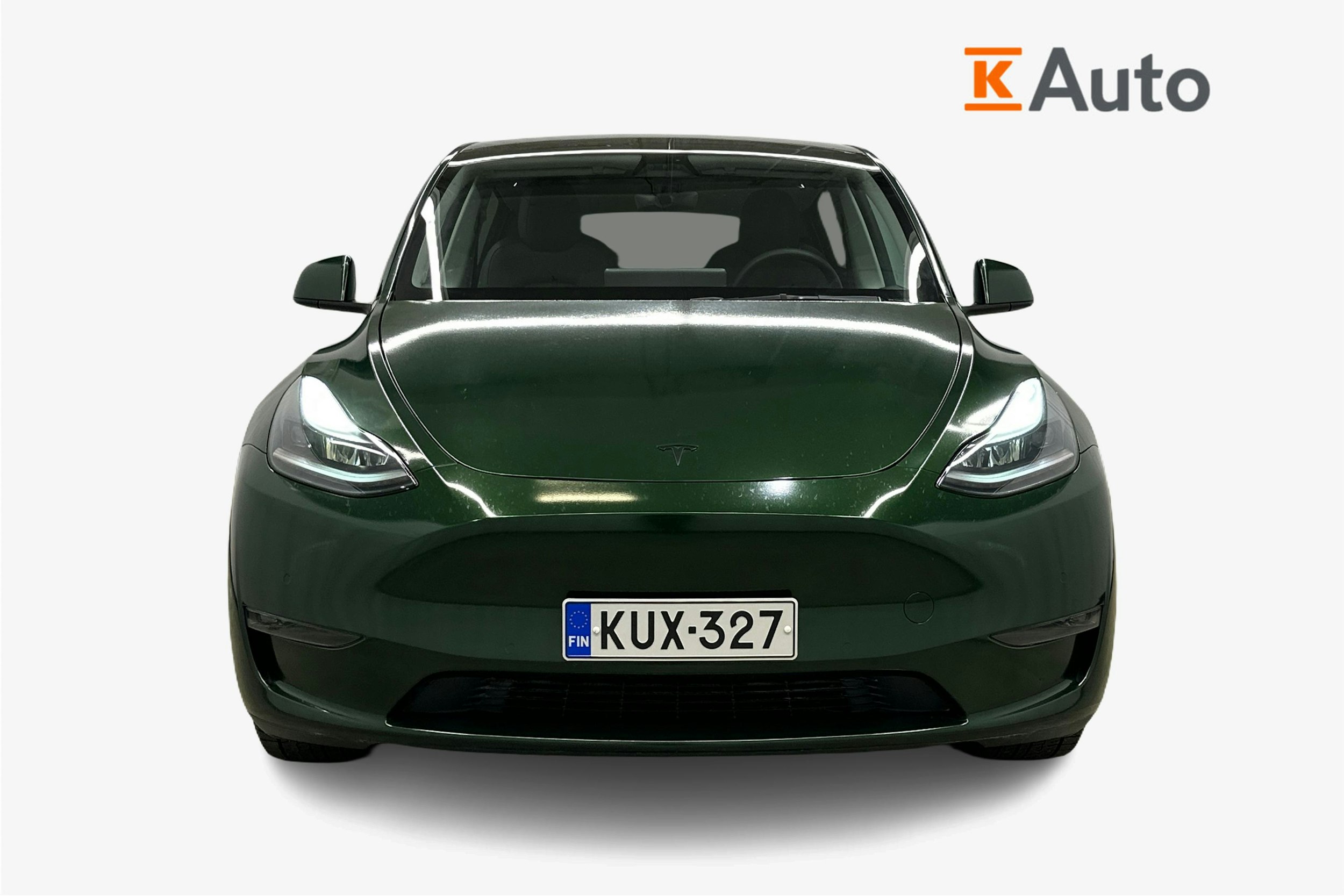 Sininen Tesla Model Y 2022 kuva 5.