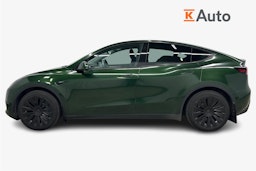 Sininen Tesla Model Y 2022 kuva 6.