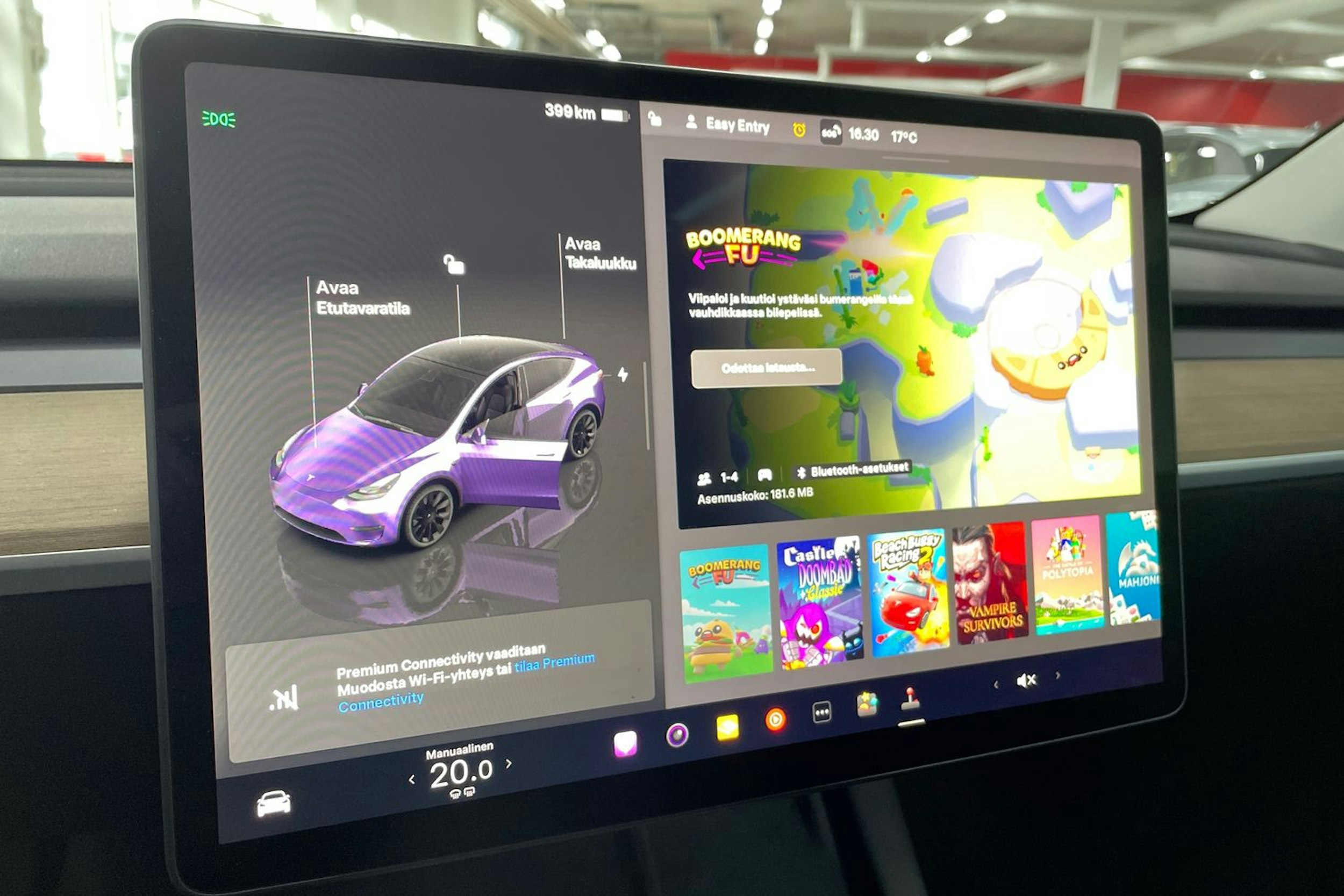 Valkoinen Tesla Model Y 2022 kuva 18.