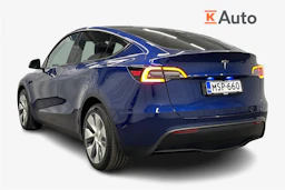 sininen Tesla Model Y 2022 kuva 2.