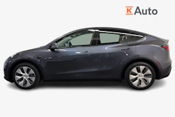 harmaa Tesla Model Y 2022 kuva 5.