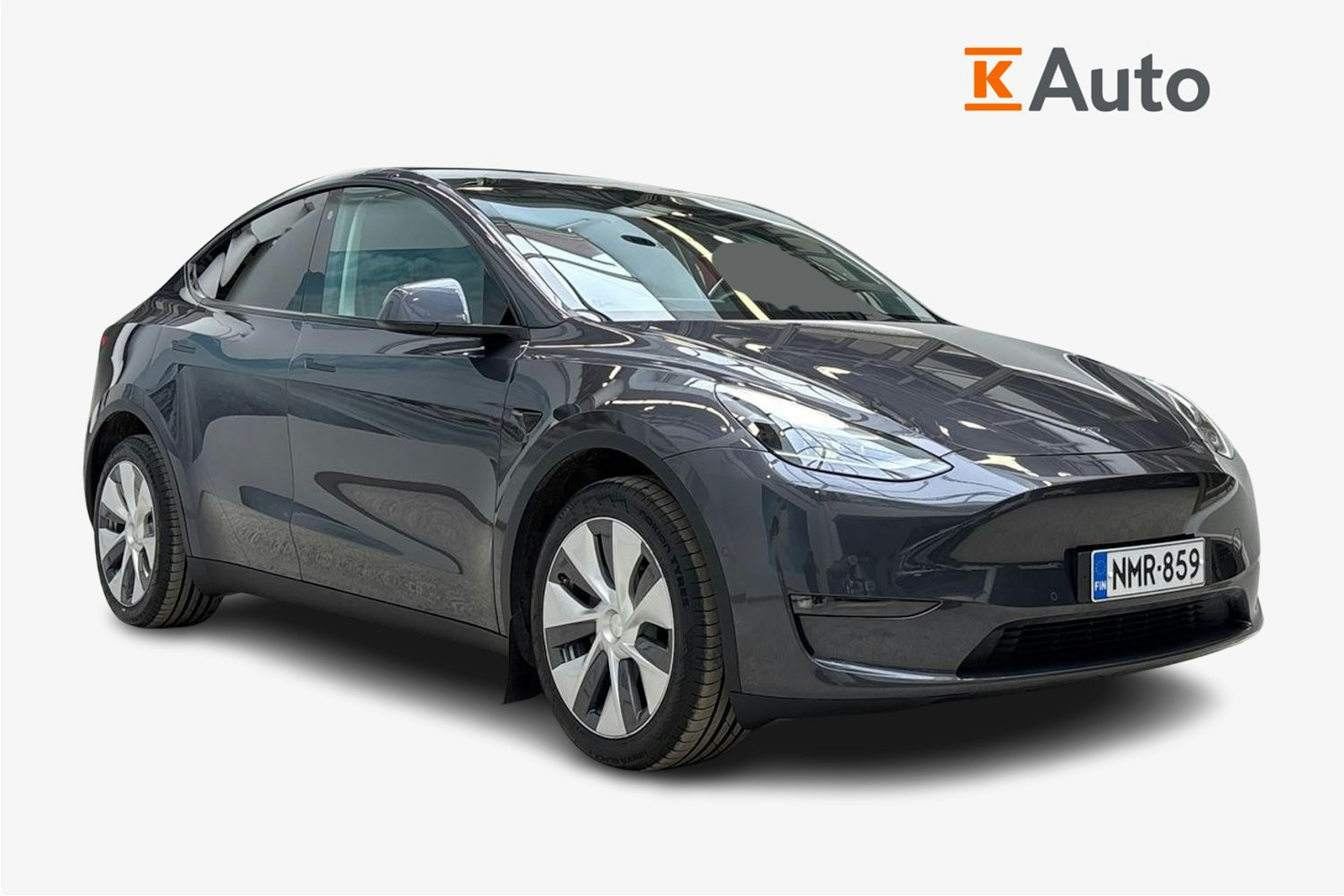 harmaa Tesla Model Y 2022 kuva 1.