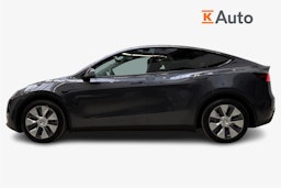 harmaa Tesla Model Y 2022 kuva 5.