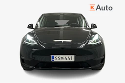 musta Tesla Model Y 2022 kuva 5.