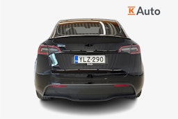 musta Tesla Model Y 2022 kuva 3.