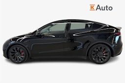 musta Tesla Model Y 2022 kuva 6.