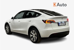 valkoinen Tesla Model Y 2022 kuva 2.