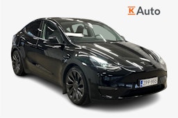 musta Tesla Model Y 2022 kuva 1.