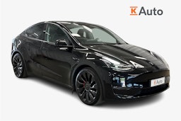 musta Tesla Model Y 2023 kuva 1.