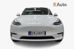 valkoinen Tesla Model Y 2023 kuva 4.
