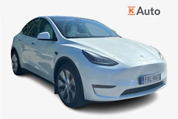 Valkoinen Tesla Model Y 2023 kuva 1.