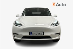 valkoinen Tesla Model Y 2023 kuva 5.