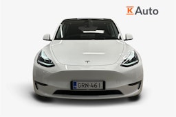 valkoinen Tesla Model Y 2023 kuva 4.