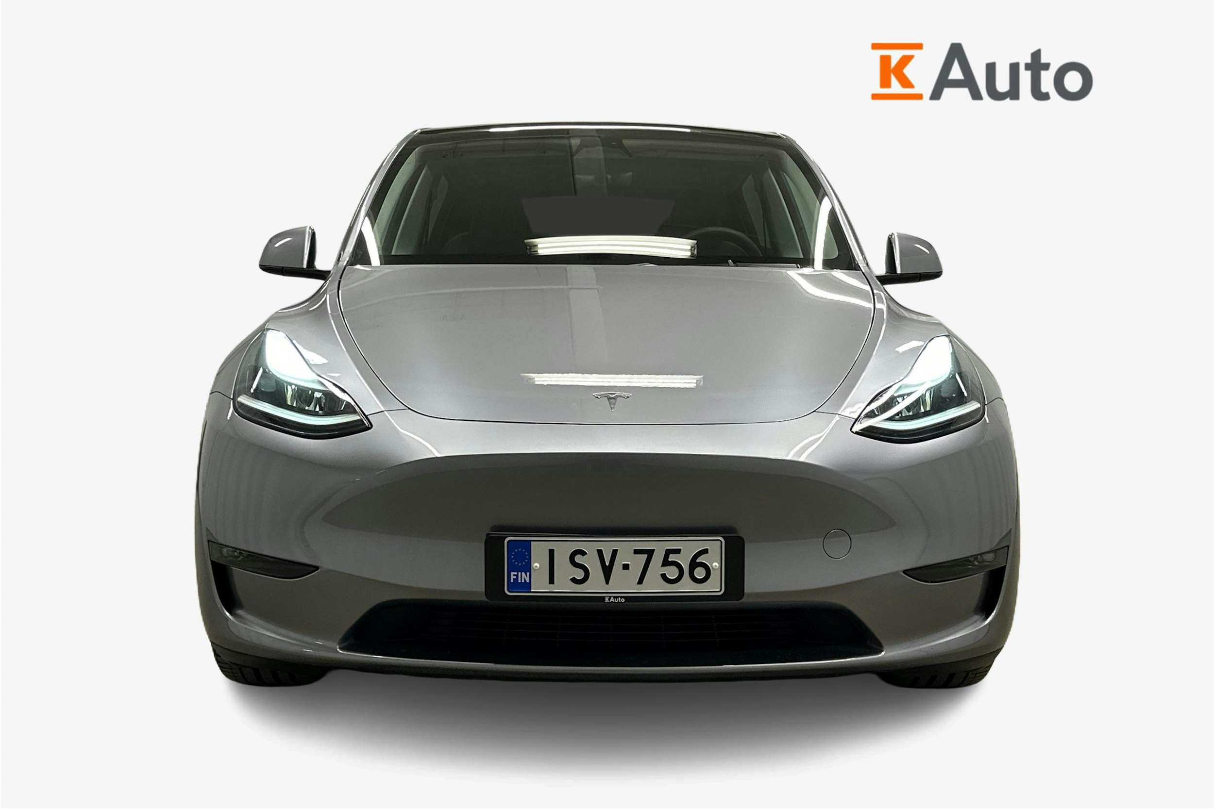 harmaa Tesla Model Y 2023 kuva 5.