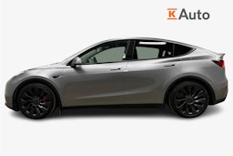 harmaa Tesla Model Y 2023 kuva 6.