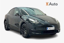 musta Tesla Model Y 2023 kuva 1.