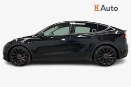 musta Tesla Model Y 2023 kuva 5.