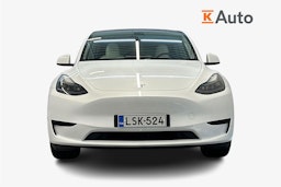 Valkoinen Tesla Model Y 2023 kuva 5.