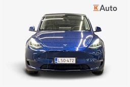 sininen Tesla Model Y 2023 kuva 5.