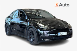 musta Tesla Model Y 2023 kuva 1.