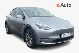 Harmaa Tesla Model Y 2023 kuva 1.