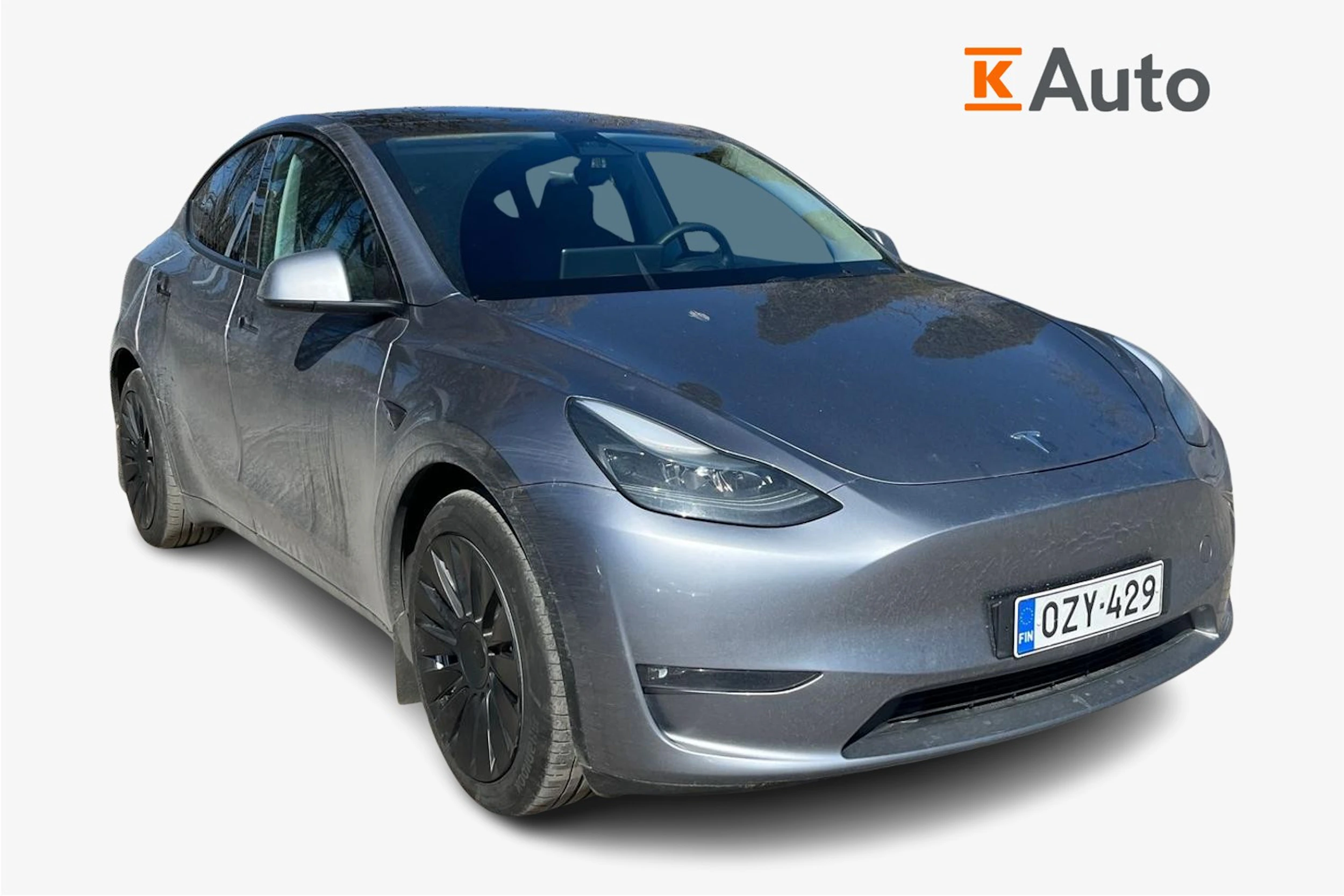 harmaa Tesla Model Y 2023 kuva 1.