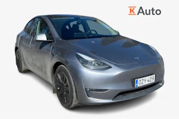 harmaa Tesla Model Y 2023 kuva 1.