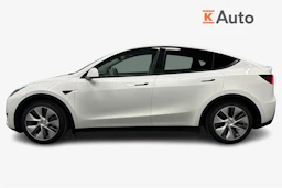 valkoinen Tesla Model Y 2024 kuva 5.