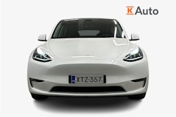 valkoinen Tesla Model Y 2023 kuva 5.