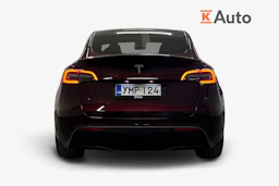 punainen Tesla Model Y 2023 kuva 4.